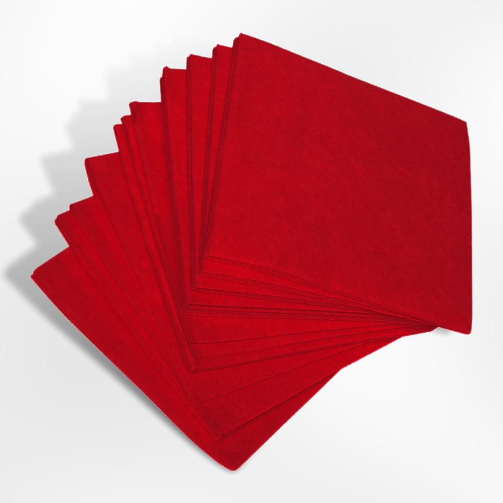 VAATDOEK 35X40CM HACCP-NORM ROOD 10ST